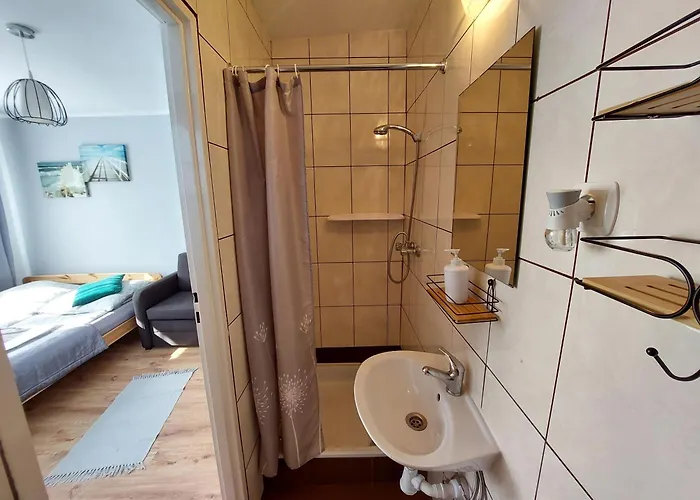 Goscinne Na Klifie Rum i privatbostad Jastrzębia Góra